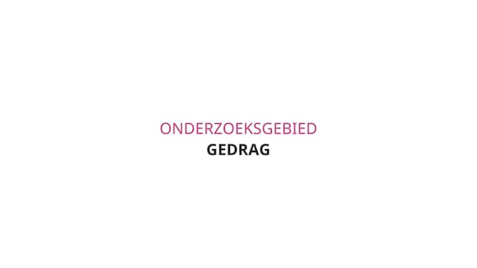 Research 2018: Gedrag Nederlandse versie