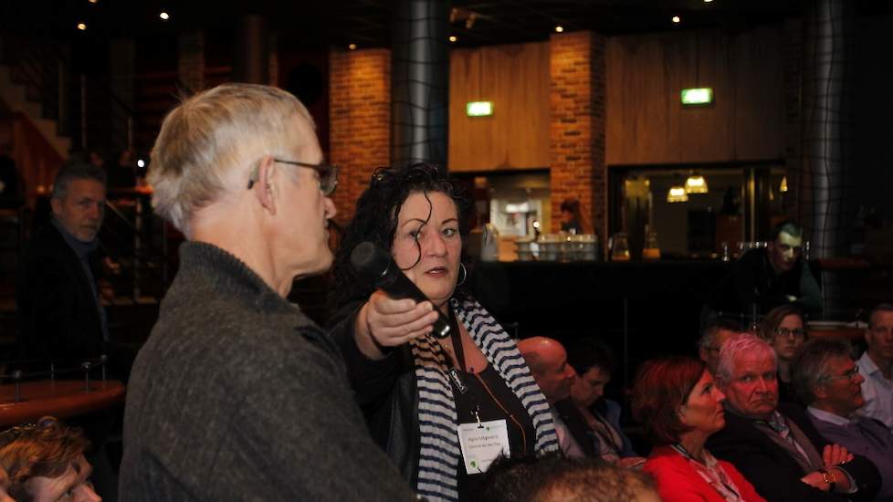 Dagvoorzitter Caroline van der Plas leidde op beide congresdagen de discussie in de zaal.