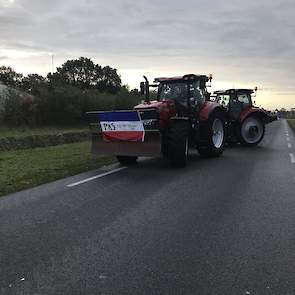 Vanuit Border onderweg naar Assen