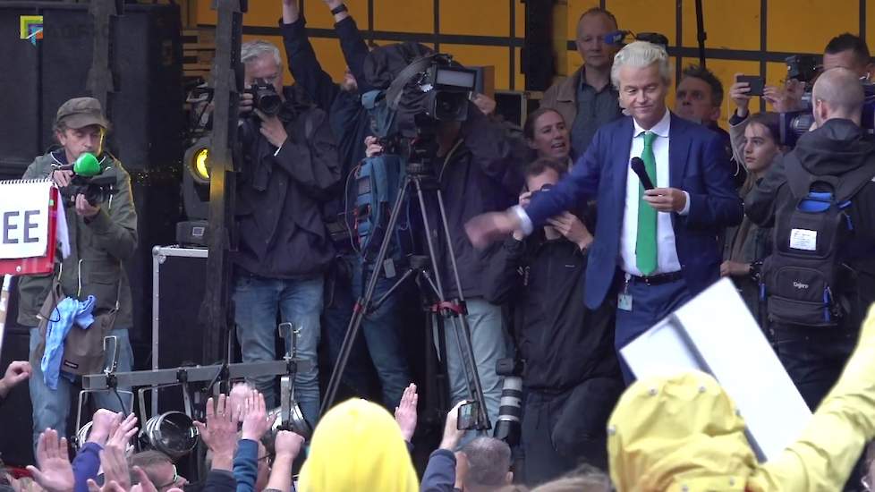 Toespraak Geert Wilders tijdens boerenprotest in Den Haag #agractie
