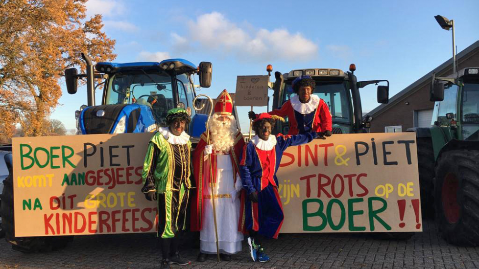 Sinterklaas op weg naar Sinterklaasfeest van AgruniekRijnvallei