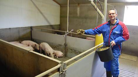 Varkenshouder Nico Willigenburg uit Woudenberg, deelnemer Frievar-concept