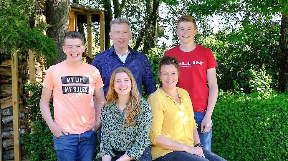 Agroscoopwinnaar varkens familie Vehof uit Ambt Delden (OV).