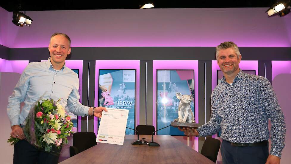 August Offenberg (links) en Jeroen Koks