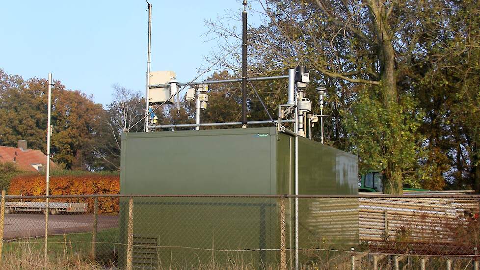 RIVM-meetstation in Vredepeel (NB).