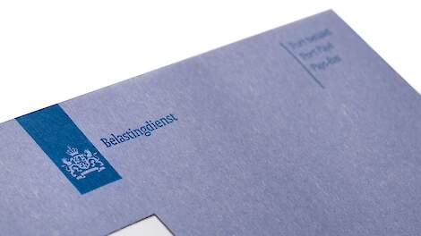 Blauwe envelop belastingdienst