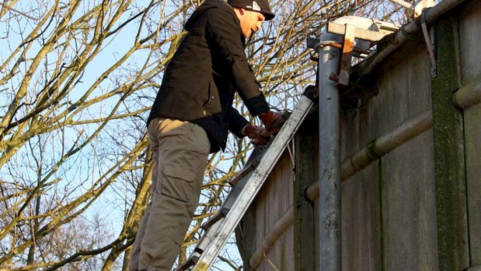 Mestsilo-inspecteur Mark Oudshoorn.