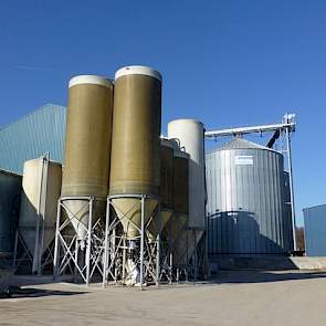 Op de hoofdlocatie in Gladau staat een eigen voerfabriek. De capaciteit van de installatie is 12 ton per uur. Het droge mengvoer wordt vloeibaar gemaakt met natte bijproducten. Straathof koopt zo goed als alle grondstoffen en bijproducten aan.