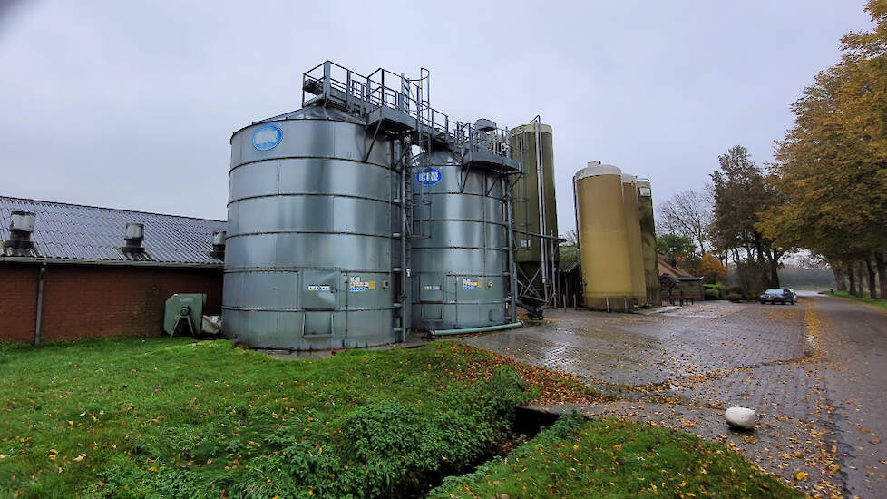 Silo's varkensbedrijf familie Vorkink in Holten