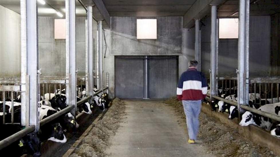 Achterin iedere kalverafdeling zijn ventilatiegaten gemaakt. De warme lucht uit de afdelingen belandt via deze gaten in de onderdrukkamer. Vervolgens zorgen ventilatoren ervoor dat de lucht richting het biobed gaat.