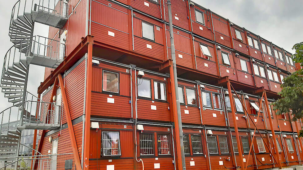 Containerwoningen arbeidsmigranten