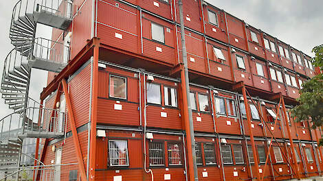 Containerwoningen arbeidsmigranten