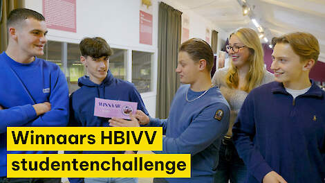 Winnaars HBIVV studentenchallenge: ‘Elke dag hebben varkens ander hokverrijkingsmateriaal’