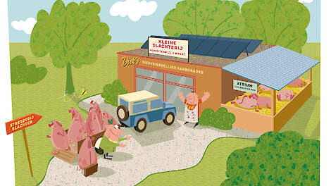 Regelgeving brengt kleine slachterijen verder in de knel