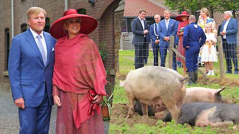 Video: Koninklijk bezoek in Limburg: ‘Ze begrijpen heel goed met welke spanningen boeren te maken hebben’